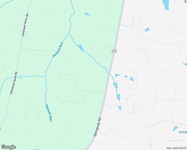 map of restaurants, bars, coffee shops, grocery stores, and more near 530 Springvale Road in Great Falls