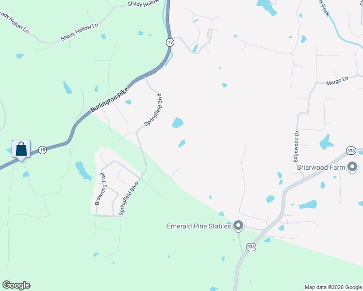 map of restaurants, bars, coffee shops, grocery stores, and more near in Burlington