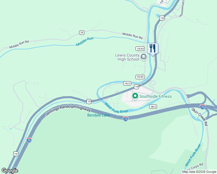 map of restaurants, bars, coffee shops, grocery stores, and more near 266 Riverside Drive in Weston