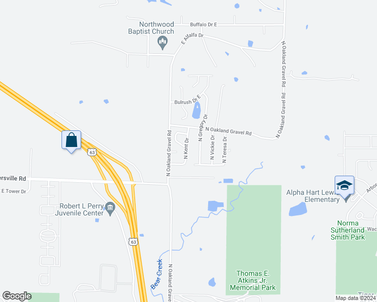 map of restaurants, bars, coffee shops, grocery stores, and more near 5908 North Kent Drive in Columbia