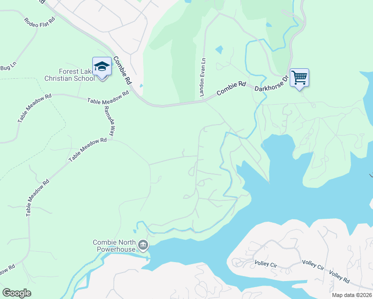 map of restaurants, bars, coffee shops, grocery stores, and more near 27765 Table Meadow Road in Auburn