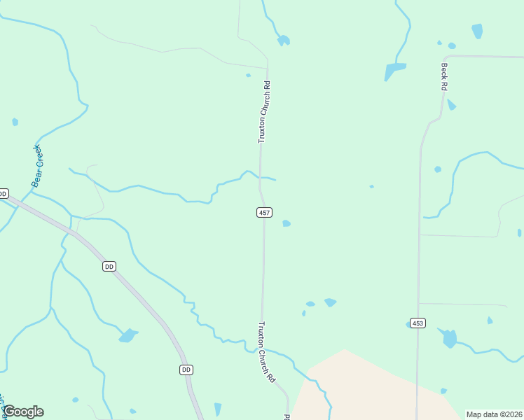 map of restaurants, bars, coffee shops, grocery stores, and more near 300 County Road 457 in Truxton