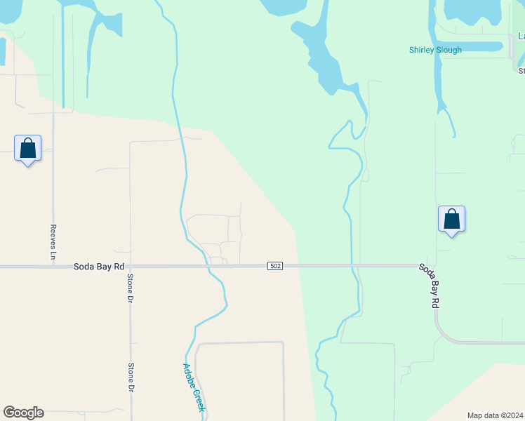map of restaurants, bars, coffee shops, grocery stores, and more near 2430 Soda Bay Road in Lakeport
