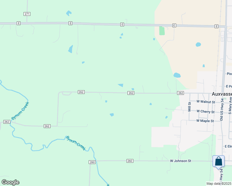 map of restaurants, bars, coffee shops, grocery stores, and more near 6178 County Road 262 in Auxvasse
