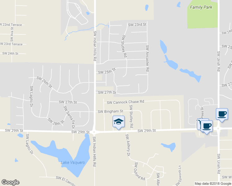 map of restaurants, bars, coffee shops, grocery stores, and more near 7444 Southwest 27th Street in Topeka