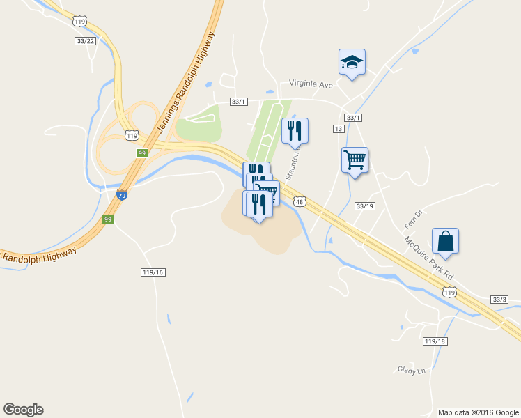 map of restaurants, bars, coffee shops, grocery stores, and more near 100 Market Place Mall in Weston