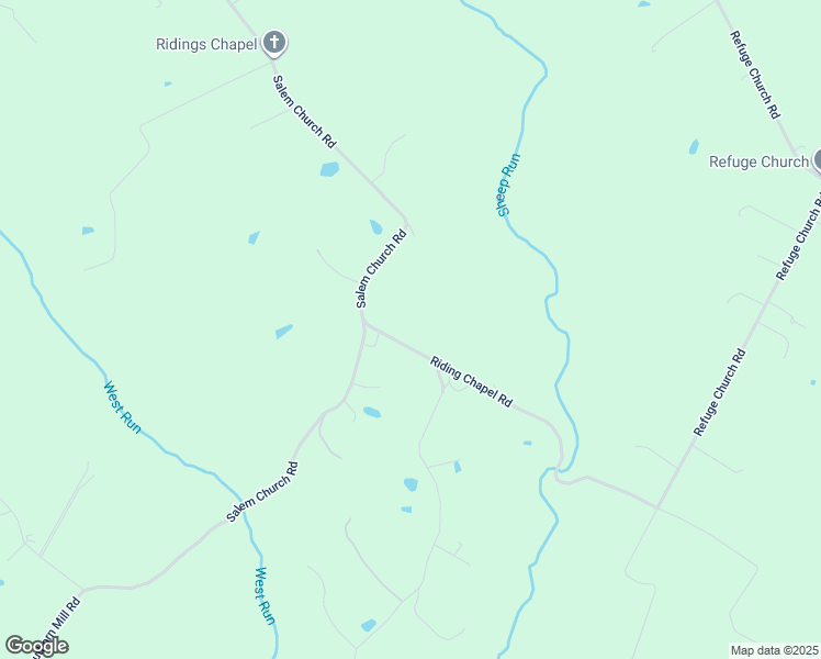 map of restaurants, bars, coffee shops, grocery stores, and more near 141 Riding Chapel Road in Stephens City
