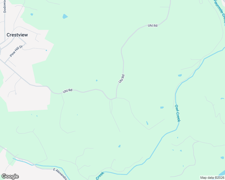 map of restaurants, bars, coffee shops, grocery stores, and more near 2698 Uhl Rd in Cold Spring