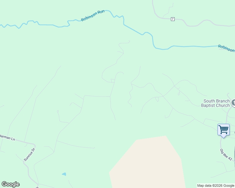 map of restaurants, bars, coffee shops, grocery stores, and more near 19 Quail Peak Drive in Petersburg