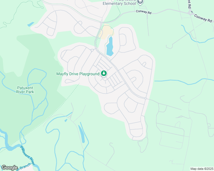 map of restaurants, bars, coffee shops, grocery stores, and more near 2704 Grasshopper Drive in Odenton