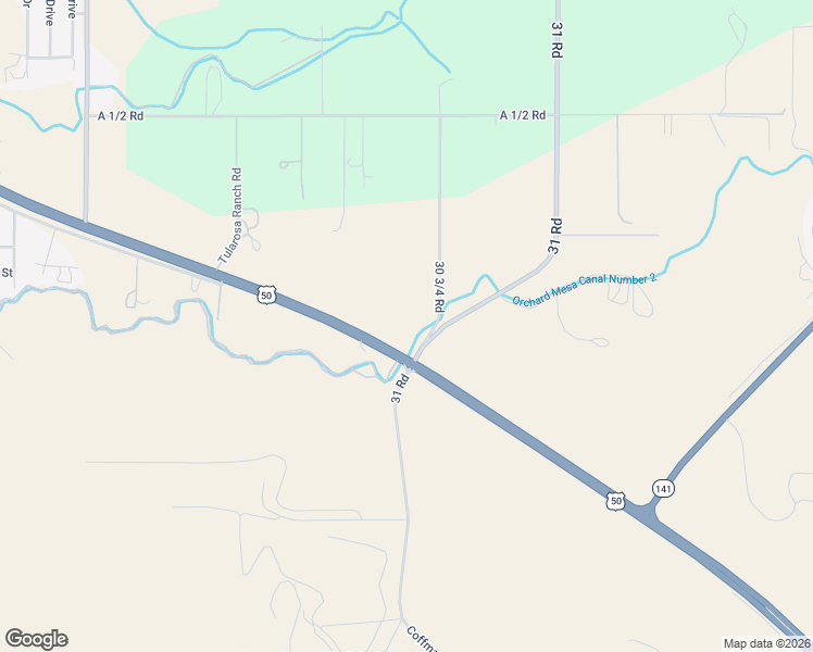 map of restaurants, bars, coffee shops, grocery stores, and more near 115 30 3/4 Road in Grand Junction