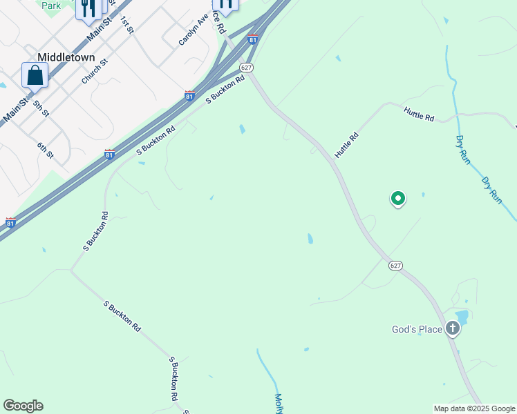 map of restaurants, bars, coffee shops, grocery stores, and more near in Middletown