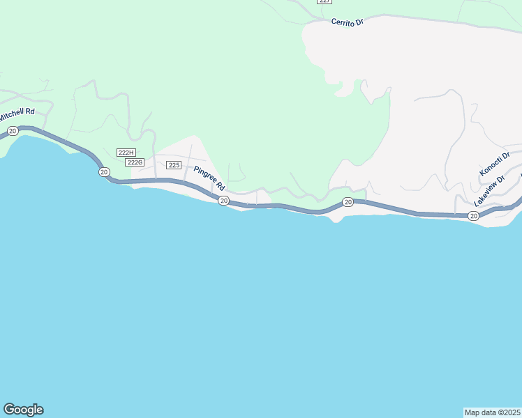 map of restaurants, bars, coffee shops, grocery stores, and more near 10823 East Highway 20 in Lucerne