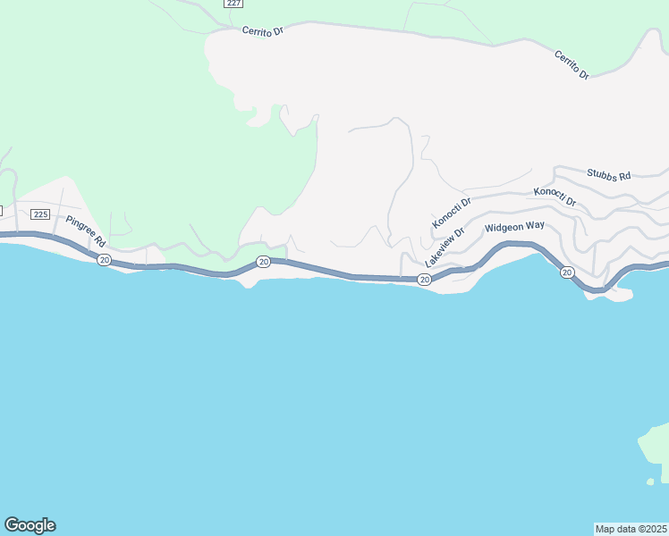 map of restaurants, bars, coffee shops, grocery stores, and more near 11294 East Highway 20 in Lucerne