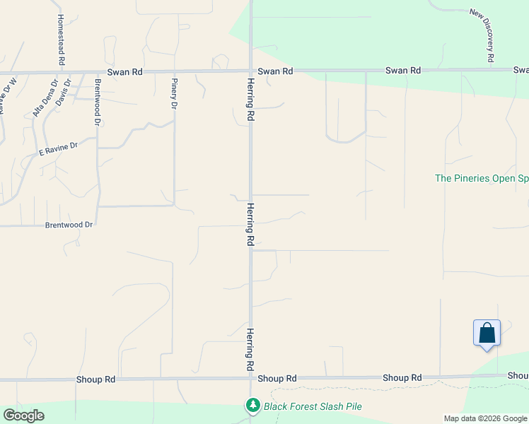 map of restaurants, bars, coffee shops, grocery stores, and more near Lockhart Drive in Colorado Springs