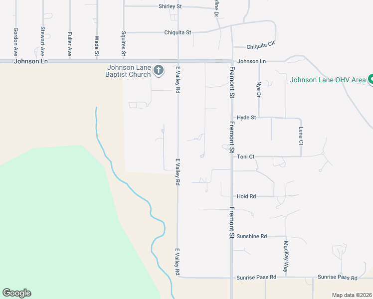 map of restaurants, bars, coffee shops, grocery stores, and more near 2521 East Valley Road in Minden