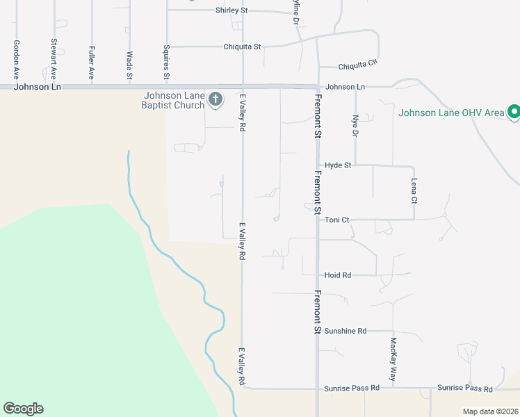 map of restaurants, bars, coffee shops, grocery stores, and more near 2521 East Valley Road in Minden