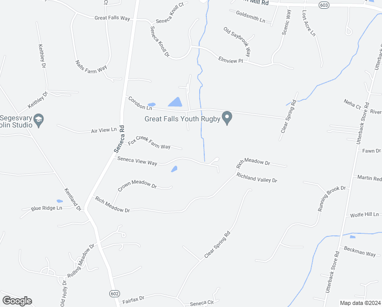 map of restaurants, bars, coffee shops, grocery stores, and more near 11319 Fox Creek Farm Way in Great Falls