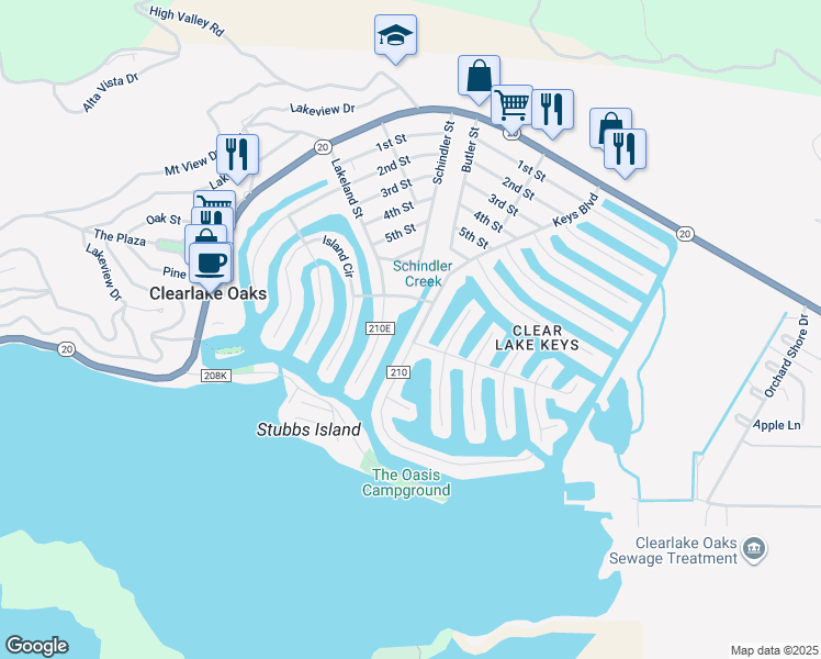 569 Keys Boulevard, Clearlake Oaks CA Walk Score