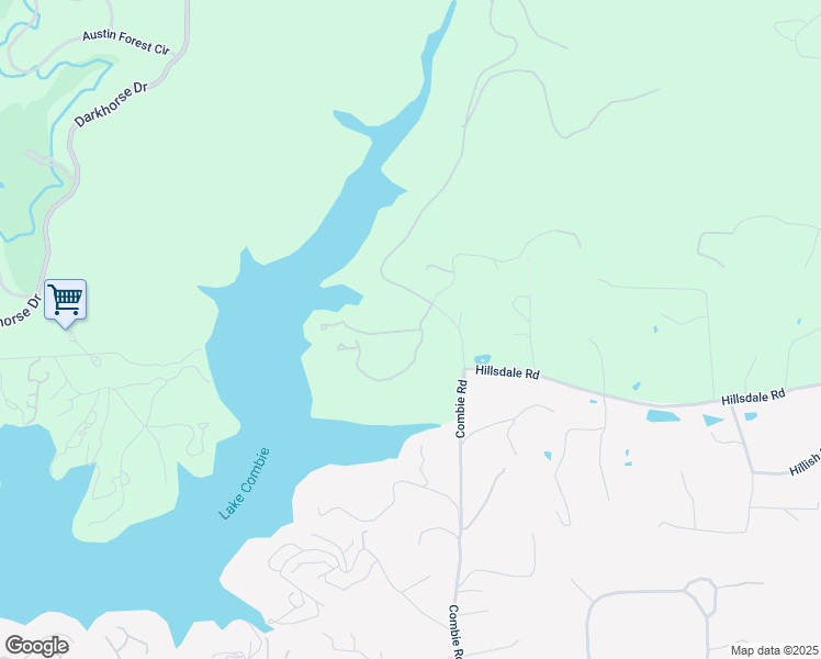 map of restaurants, bars, coffee shops, grocery stores, and more near 17575 Lakeview Hills Road in Meadow Vista