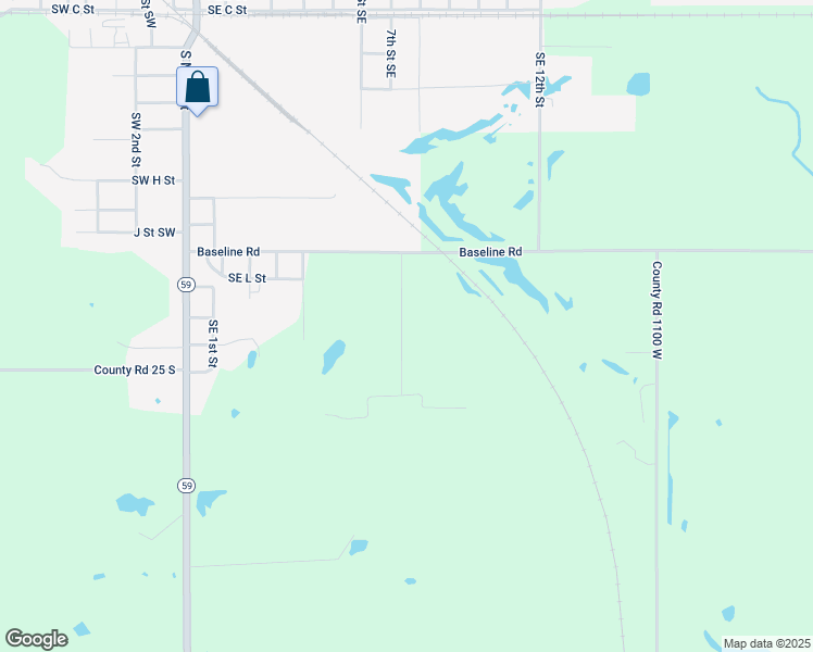 map of restaurants, bars, coffee shops, grocery stores, and more near 1194 Soo Line Railroad in Linton