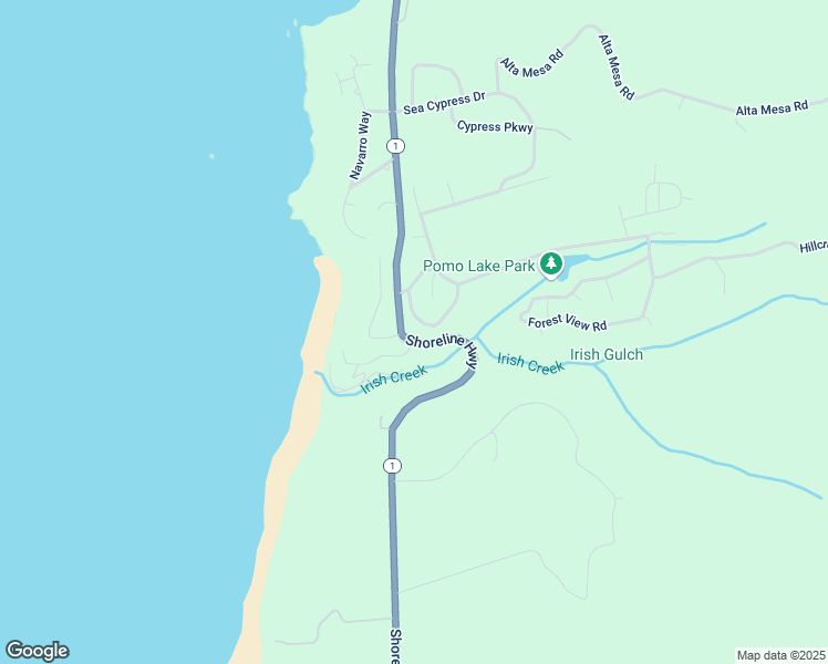 map of restaurants, bars, coffee shops, grocery stores, and more near 15400 Highway 1 in Manchester