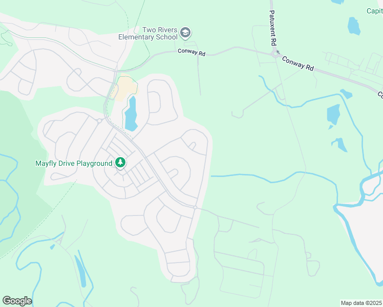 map of restaurants, bars, coffee shops, grocery stores, and more near 1114 White Clover Lane in Odenton