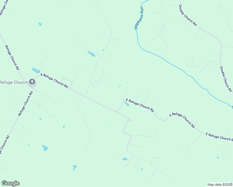 map of restaurants, bars, coffee shops, grocery stores, and more near 1047 East Refuge Church Road in Stephens City