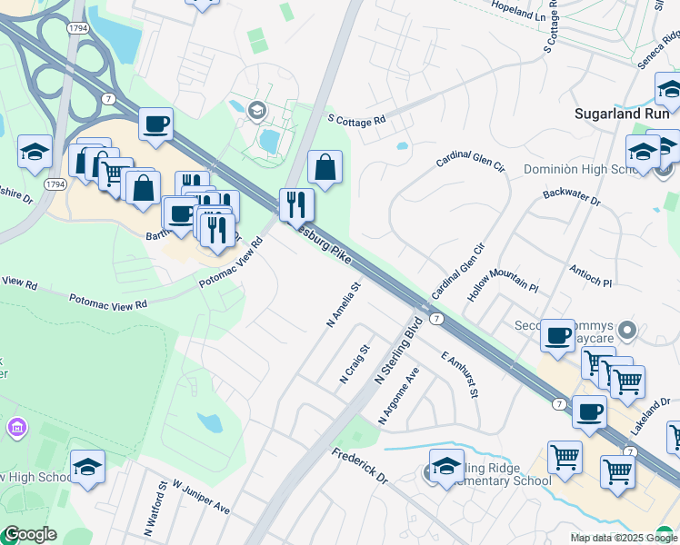 46555 Harry Byrd Highway, Sterling VA Walk Score