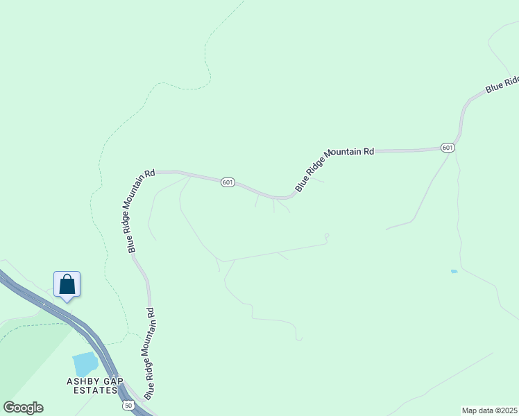 map of restaurants, bars, coffee shops, grocery stores, and more near 21894 Blue Ridge Mountain Road in Paris
