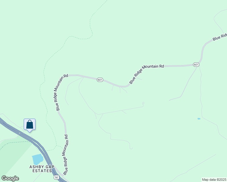 map of restaurants, bars, coffee shops, grocery stores, and more near 21894 Blue Ridge Mountain Road in Paris