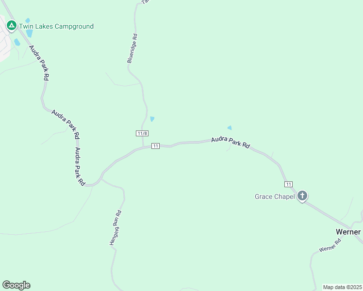 map of restaurants, bars, coffee shops, grocery stores, and more near 4559 Audra Park Road in Belington