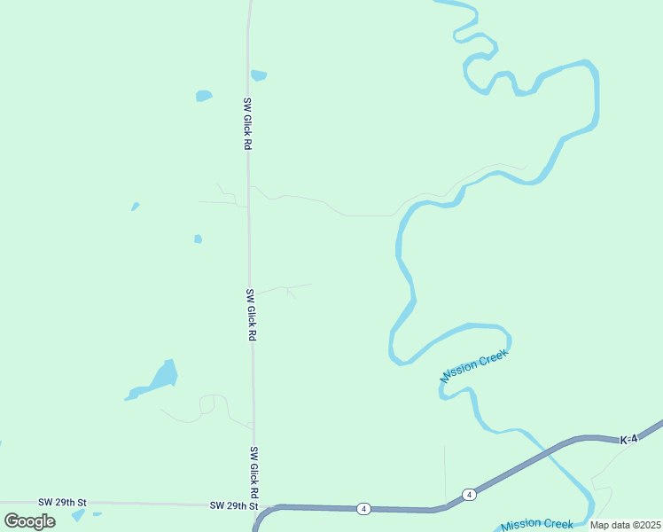 map of restaurants, bars, coffee shops, grocery stores, and more near 2440 Southwest Glick Road in Topeka