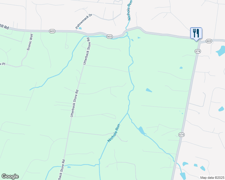 map of restaurants, bars, coffee shops, grocery stores, and more near 10747 Riverscape Run in Great Falls