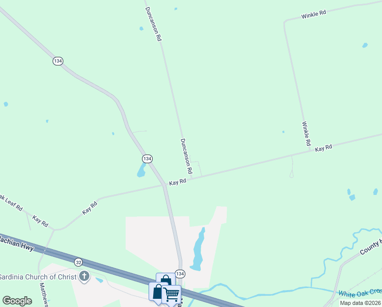 map of restaurants, bars, coffee shops, grocery stores, and more near 559 Duncanson Road in Sardinia