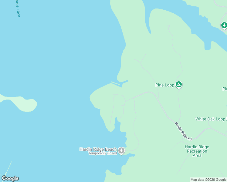 map of restaurants, bars, coffee shops, grocery stores, and more near 8031 Hardin Ridge Road in Heltonville