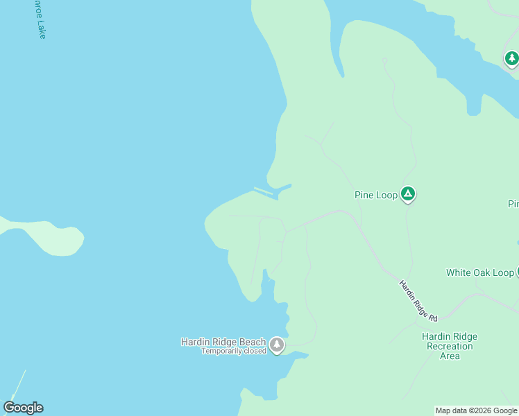 map of restaurants, bars, coffee shops, grocery stores, and more near 8031 Hardin Ridge Road in Heltonville