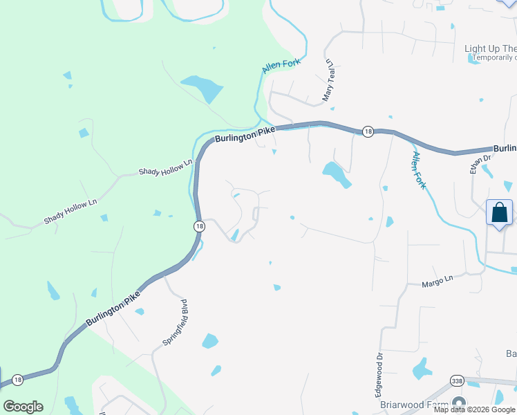 map of restaurants, bars, coffee shops, grocery stores, and more near Poplin Place in Burlington
