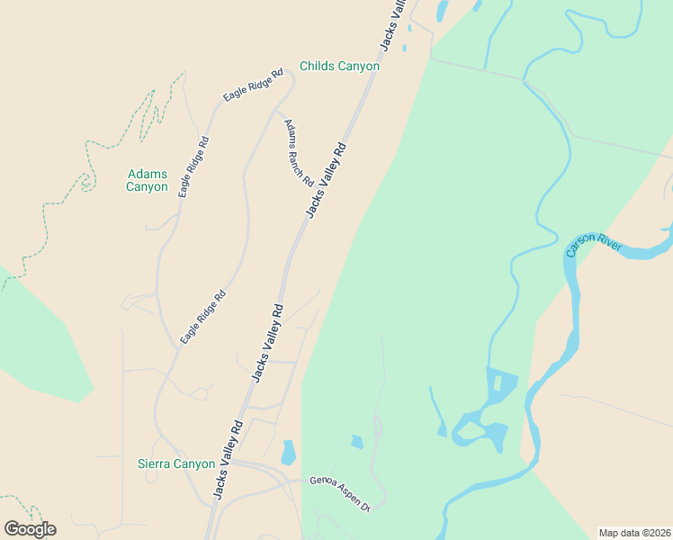 map of restaurants, bars, coffee shops, grocery stores, and more near 2585 Jacks Valley Road in Carson City