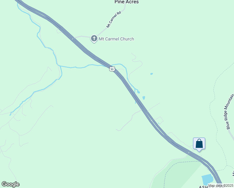 map of restaurants, bars, coffee shops, grocery stores, and more near 1621 John Mosby Highway in Paris