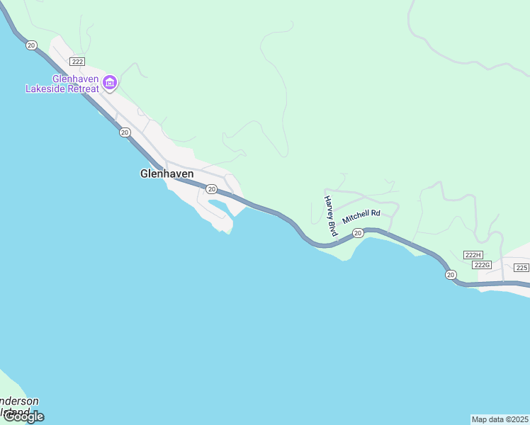 map of restaurants, bars, coffee shops, grocery stores, and more near 9725 East Highway 20 in Lucerne