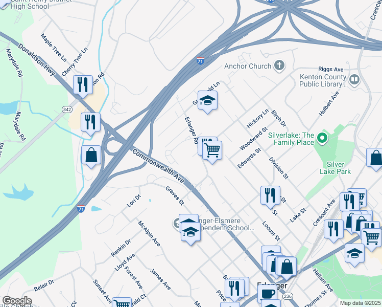 501 Erlanger Road, Erlanger KY Walk Score