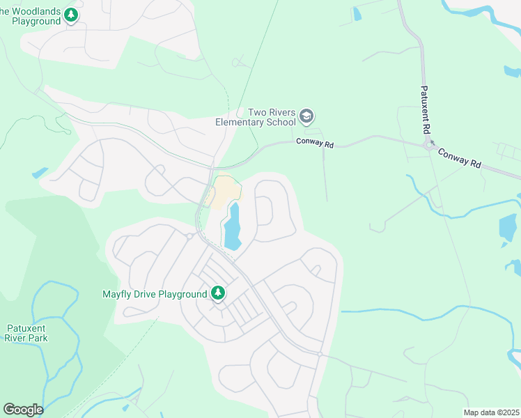 map of restaurants, bars, coffee shops, grocery stores, and more near 2935 Levee Drive in Odenton