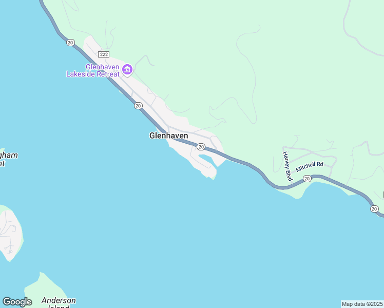 map of restaurants, bars, coffee shops, grocery stores, and more near 9510 Harbor Drive in Glenhaven