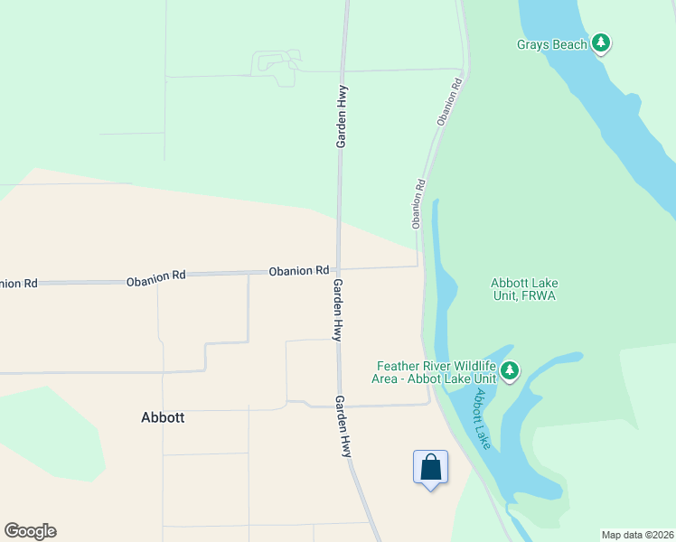 map of restaurants, bars, coffee shops, grocery stores, and more near 7002 Garden Highway in Yuba City