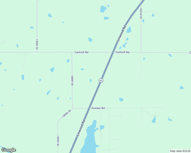 map of restaurants, bars, coffee shops, grocery stores, and more near 18494 Linwood Road in Linwood