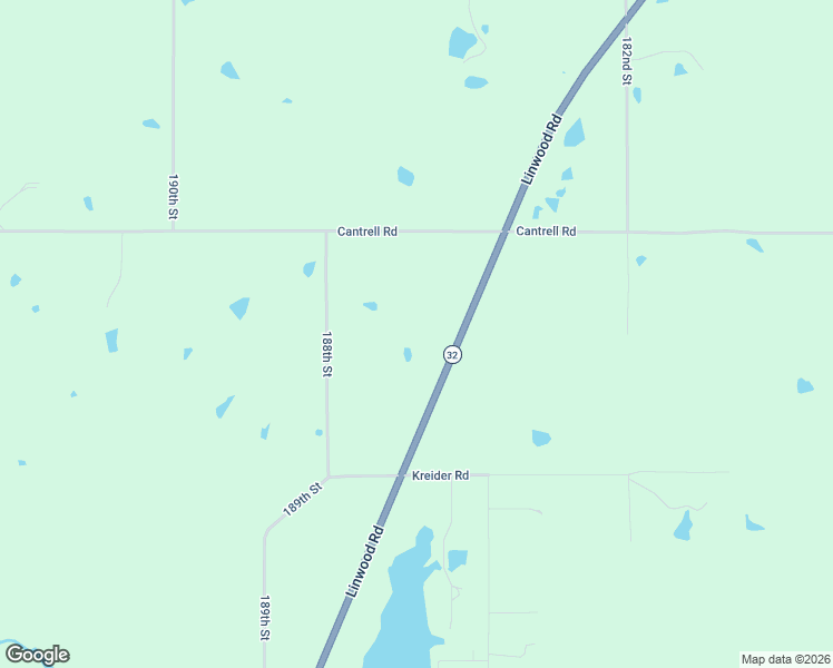 map of restaurants, bars, coffee shops, grocery stores, and more near 18494 Linwood Road in Linwood