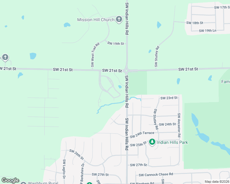 map of restaurants, bars, coffee shops, grocery stores, and more near Southwest Village Market Drive in Topeka
