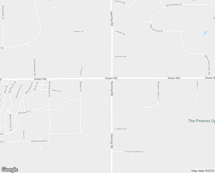 map of restaurants, bars, coffee shops, grocery stores, and more near 7775 Swan Road in Colorado Springs