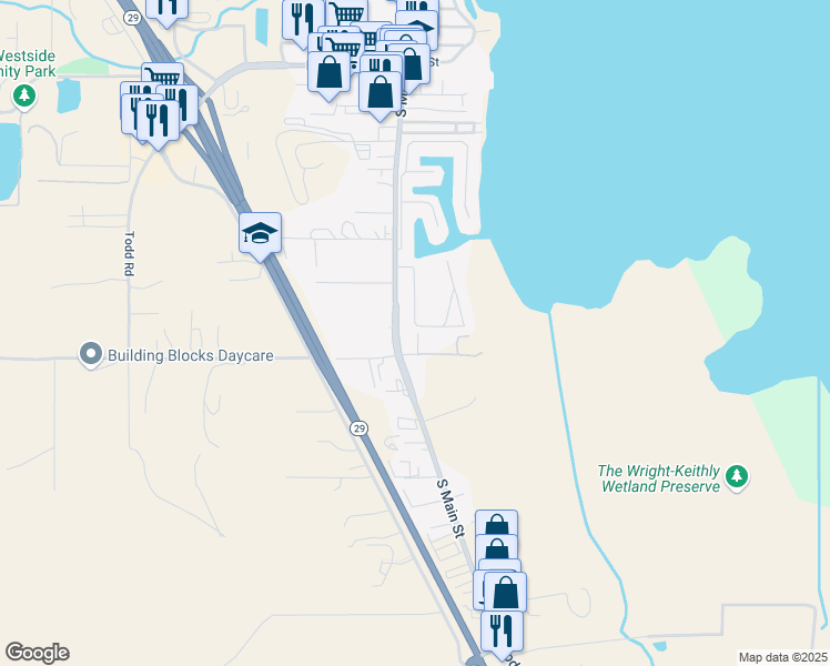 map of restaurants, bars, coffee shops, grocery stores, and more near in Lakeport
